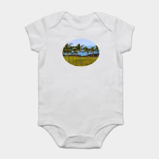 Palm trees in Hawaii Baby Bodysuit